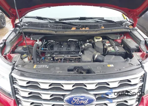 2016 Ford Explorer Xlt z USA, uszkodzony, nr VIN 1FM5K8D8XGGA33518